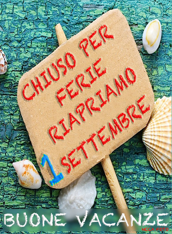 chiuso per ferie 2026